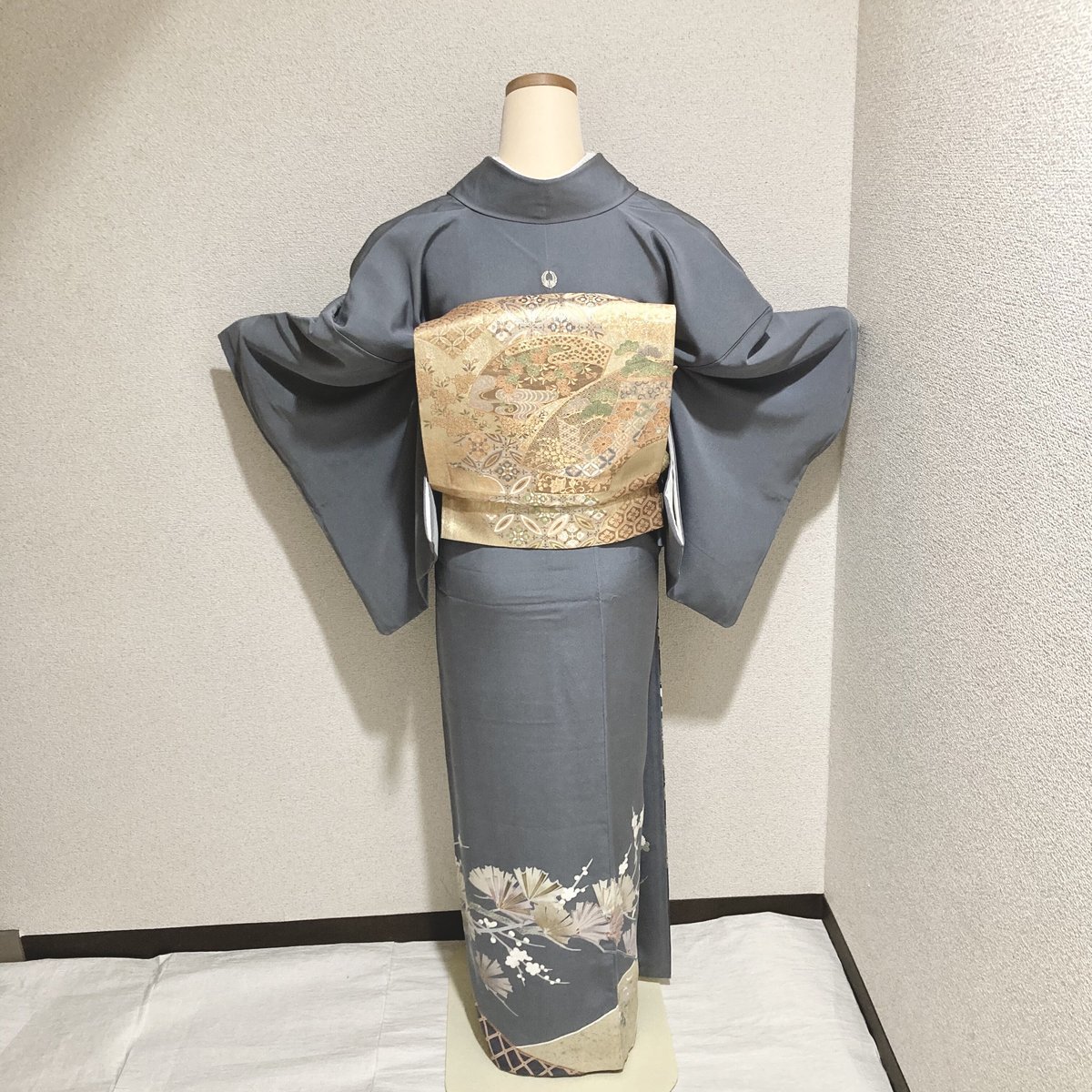 №000 Ryoオーダーコーディネート　ミルクティーカラー色留袖 色留袖【紅藤色の高級色留袖】｜着物レンタルあき (来店着付け