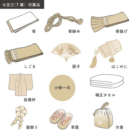 七五三　7歳-2 ヘアセット無料