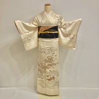 【訪問着】K-23　 クリーム