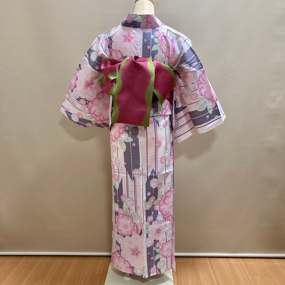 浴衣】Y-3 矢絣 | 髪結・レンタル着物 ヘアセットCOCO