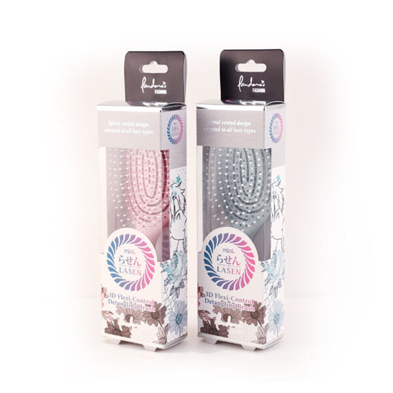 3D デタングルブラシ「らせん mini」 | Pandora's Beauty Box