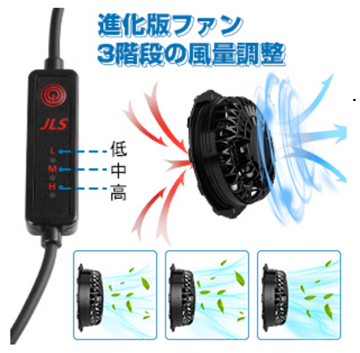 新品暑さ対策　軽量ファン付きナイロンベストSTARTER空調ベストSK00012 新品暑さ対策 軽量ファン付きナイロンベストSTARTER空調ベスト