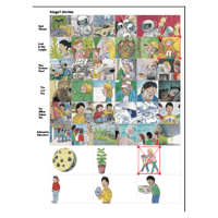 Workbook ステッカー6.7.8.9