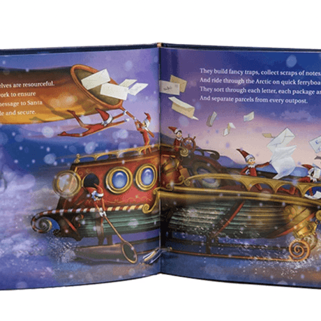 SCOUT ELF EXPRESS DELIVERS LETTERS TO SANTA