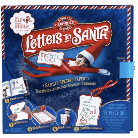SCOUT ELF EXPRESS DELIVERS LETTERS TO SANTA