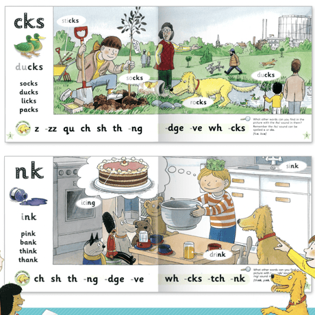 sounds and letters Stage1+5 (36set)