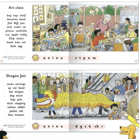 sounds and letters Stage1+5 (36set)