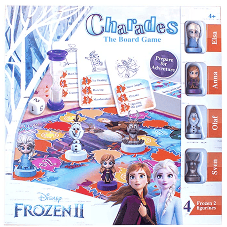 Disney Frozen 2 Family Board Game Charades Kids Age 4,5,6,7 Years Old