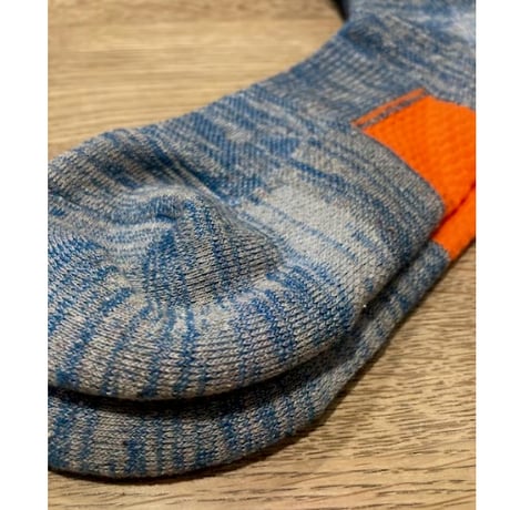 【登山・アウトドア靴下】アップサイクル糸&ウールヤーンソックスM