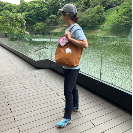 まいたびⓇオリジナル「ライチョウ」トートバッグ／全５色