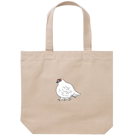 まいたびⓇオリジナル「ライチョウ」トートバッグ／全５色