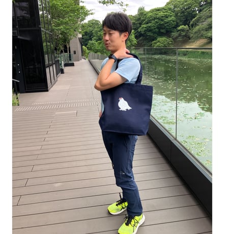 まいたびⓇオリジナル「ライチョウ」トートバッグ／全５色