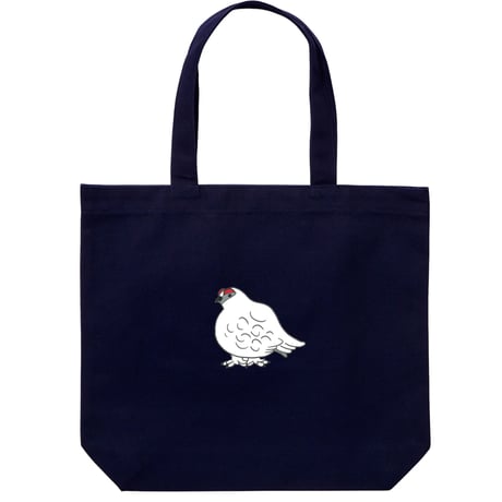 まいたびⓇオリジナル「ライチョウ」トートバッグ／全５色