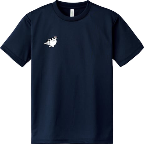 【予約販売】まいたびⓇオリジナル「ちいさいライチョウ」ドライTシャツ／全６色