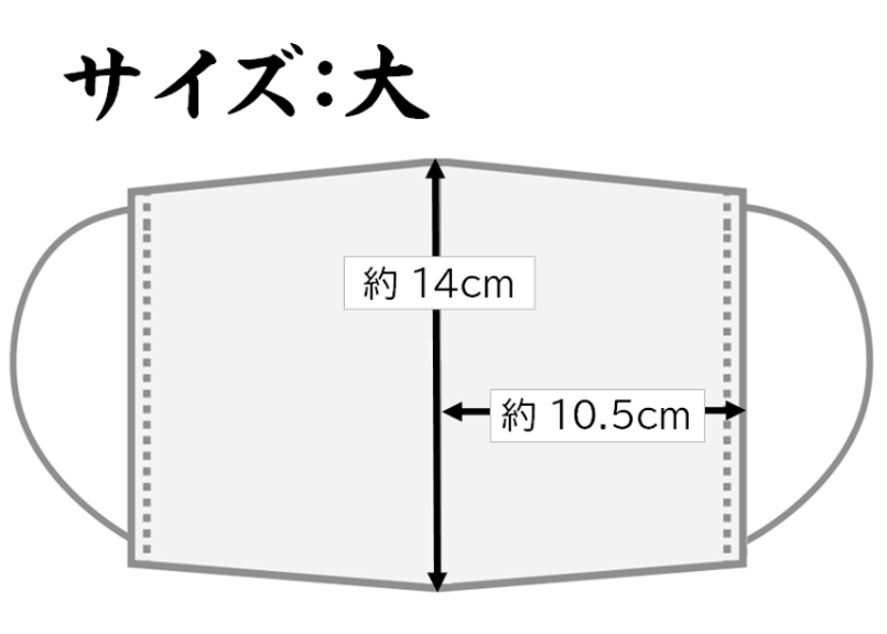 剣道用インナーマスク 日本剣道具製作所 面マスク 小・中・大