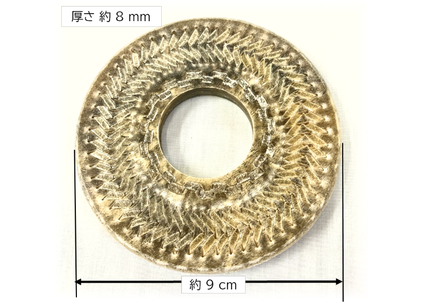 極上縫い合わせ革鍔 税込！送料込！ 極上縫合せ鍔① 本革 化粧箱付 日本製 | 武道