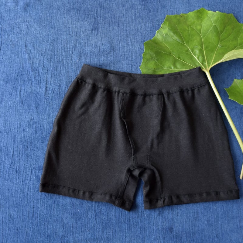 2枚組　ふんどしショーツ　ヘンプ100%　ボクサータイプ 大麻　ヘンプ　Hemp 3枚組】こども用ふんどしパンツ ヘンプ100% ボクサータイプ