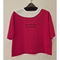 【ベルファム京都五条店】［JUDDY CORN］モダンネックオンＴシャツ