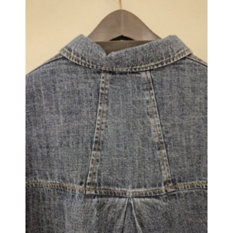 ベルファム京都五条店】［ayane］リネン混デニムジャケット | Belle Femme