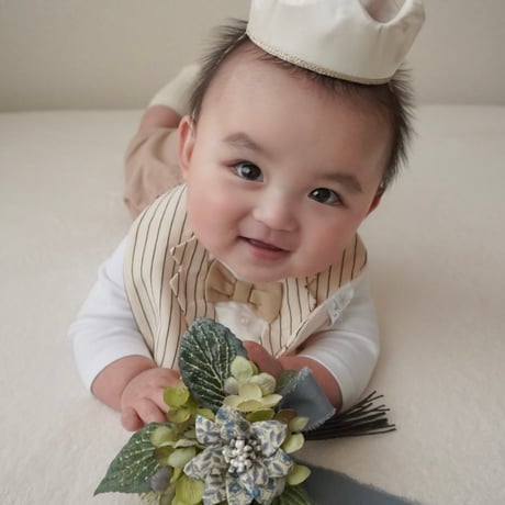 ハーフバースディ！誕生日、結婚式、プチギフトにおすすめ**リバティプリントブーケ♥♥