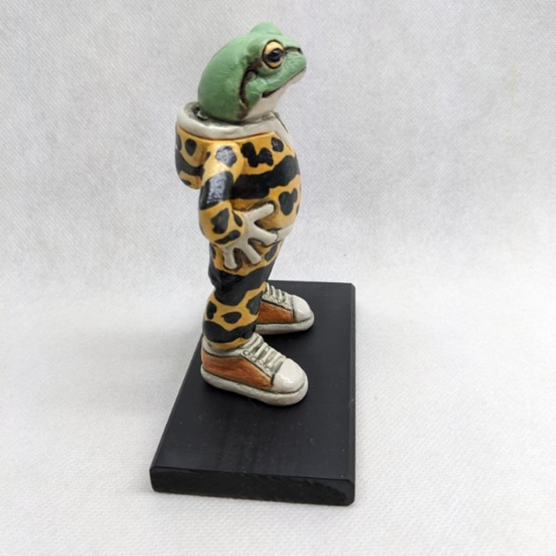 アマガエル置物(ヤドクガエル模様)2 | kitamurakoubou's STORE