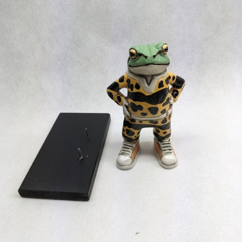 アマガエル置物(ヤドクガエル模様)2 | kitamurakoubou's STORE