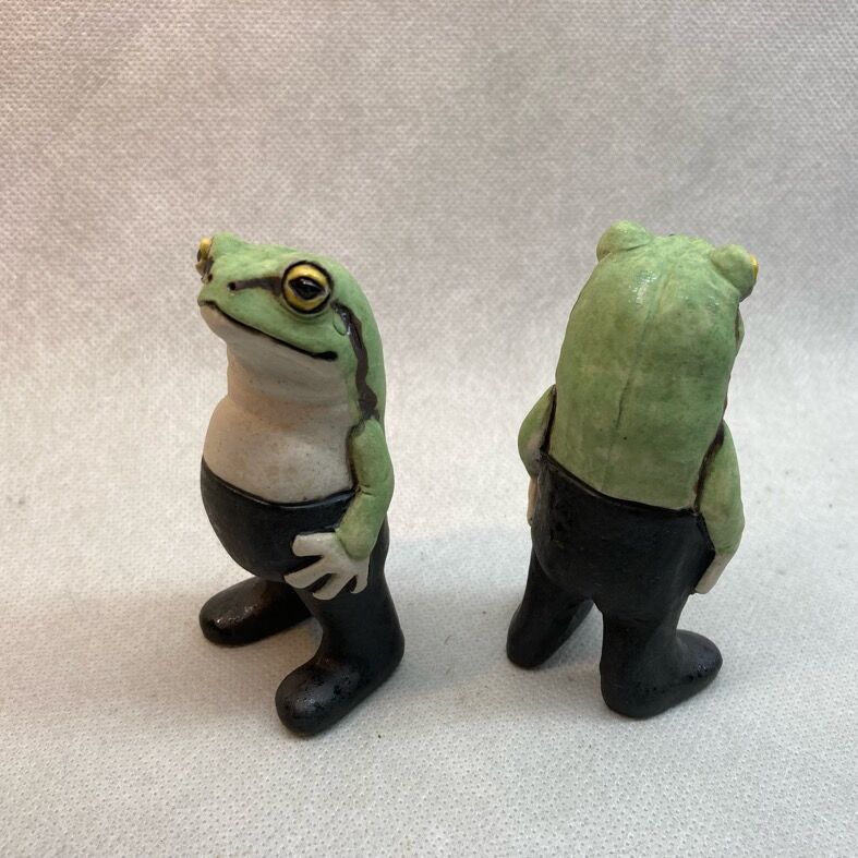 タイツアマガエル(置物) | kitamurakoubou's STORE