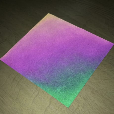 【LIGHT FORCE®︎】オーロラリフレクター生地サンプル 10cm角 ブラック