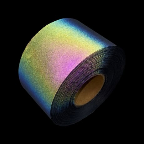 【LIGHT FORCE®︎】オーロラリフレクターテープ 50mm幅 ブラック