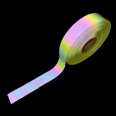 【LIGHT FORCE®︎】オーロラリフレクターテープ 20mm幅 イエロー