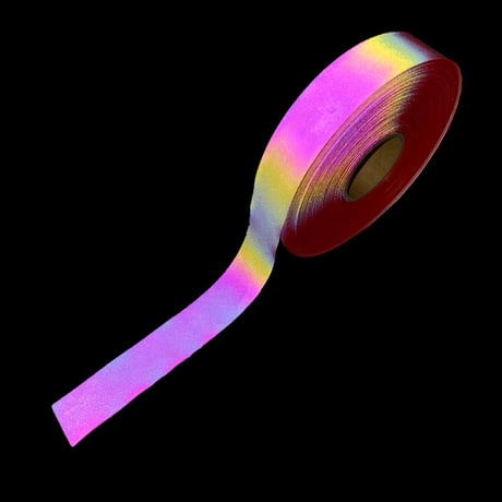 【LIGHT FORCE®︎】オーロラリフレクターテープ 20mm幅 レッド