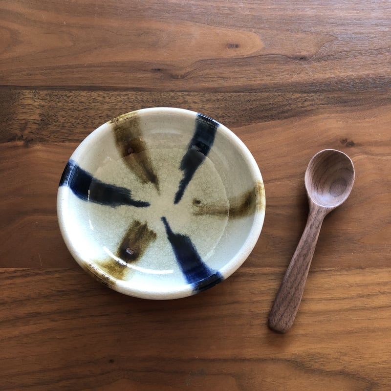御深井三彩玉縁5寸鉢 | KASEN POTTERY