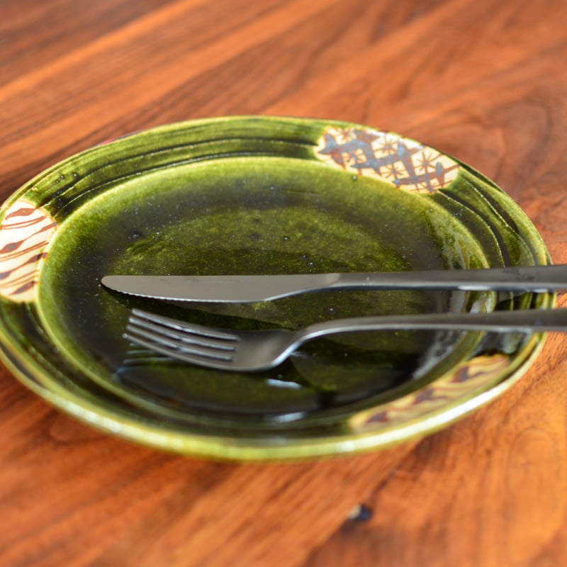 織部 現代 色彩皿 織部 現代 色彩皿 【公式通販】