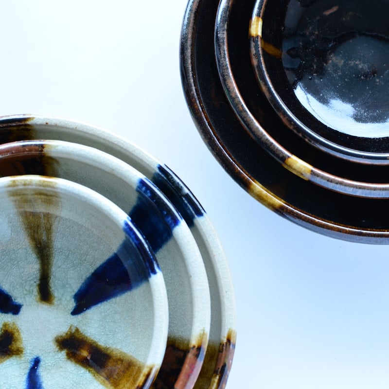 御深井三彩玉縁5寸鉢 | KASEN POTTERY