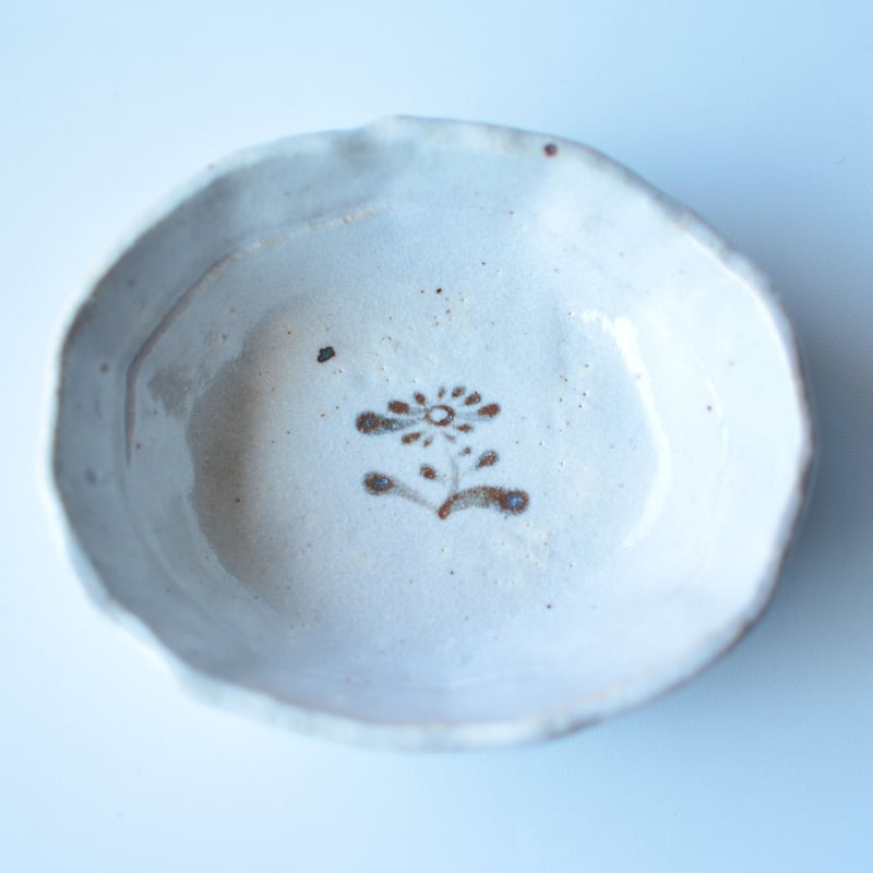 志野/かすみ小花取り皿小鉢 | KASEN POTTERY