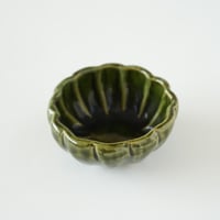 織部菊豆小鉢