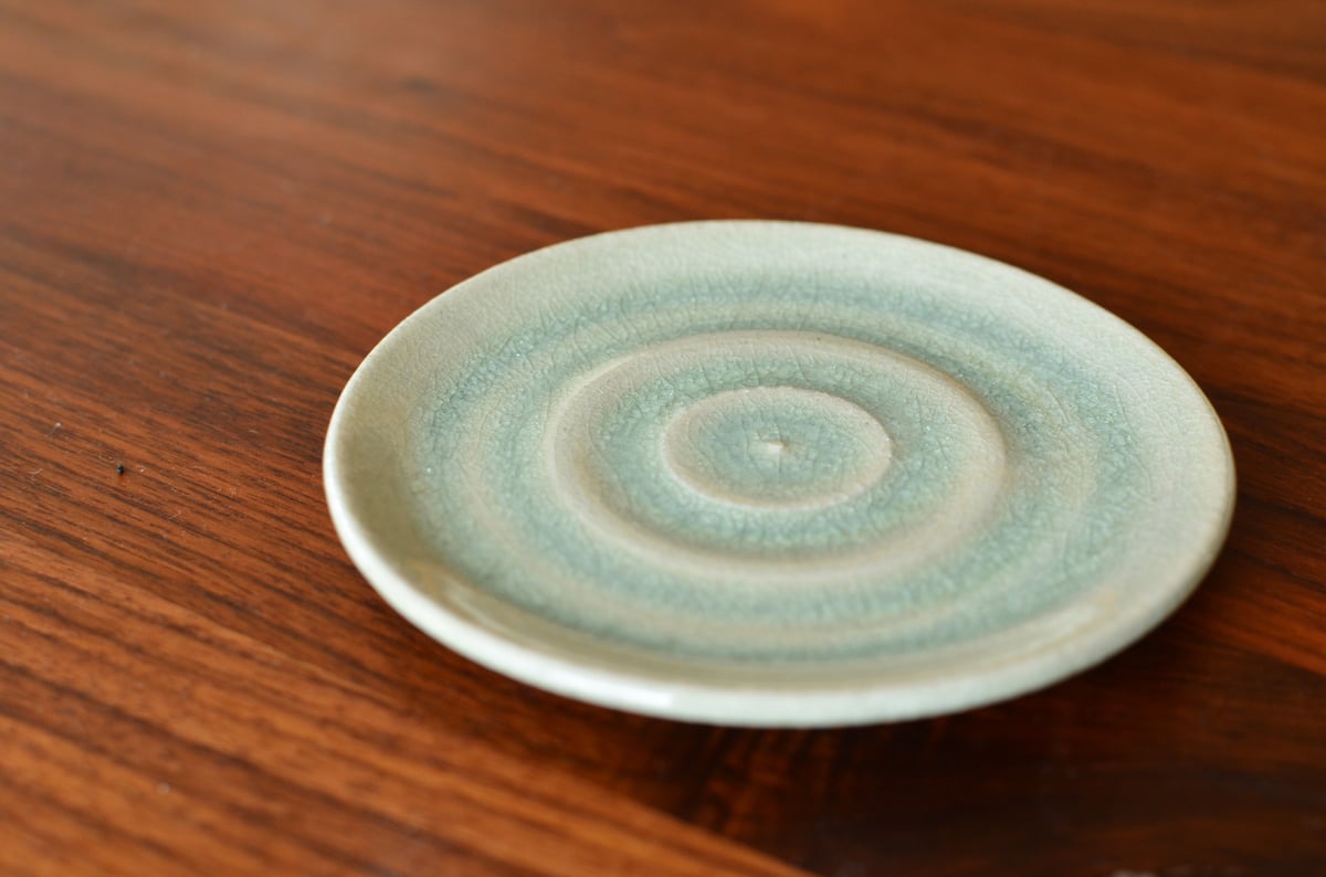 御深井波紋豆皿 | KASEN POTTERY 御深井波紋豆皿 | KASEN POTTERY