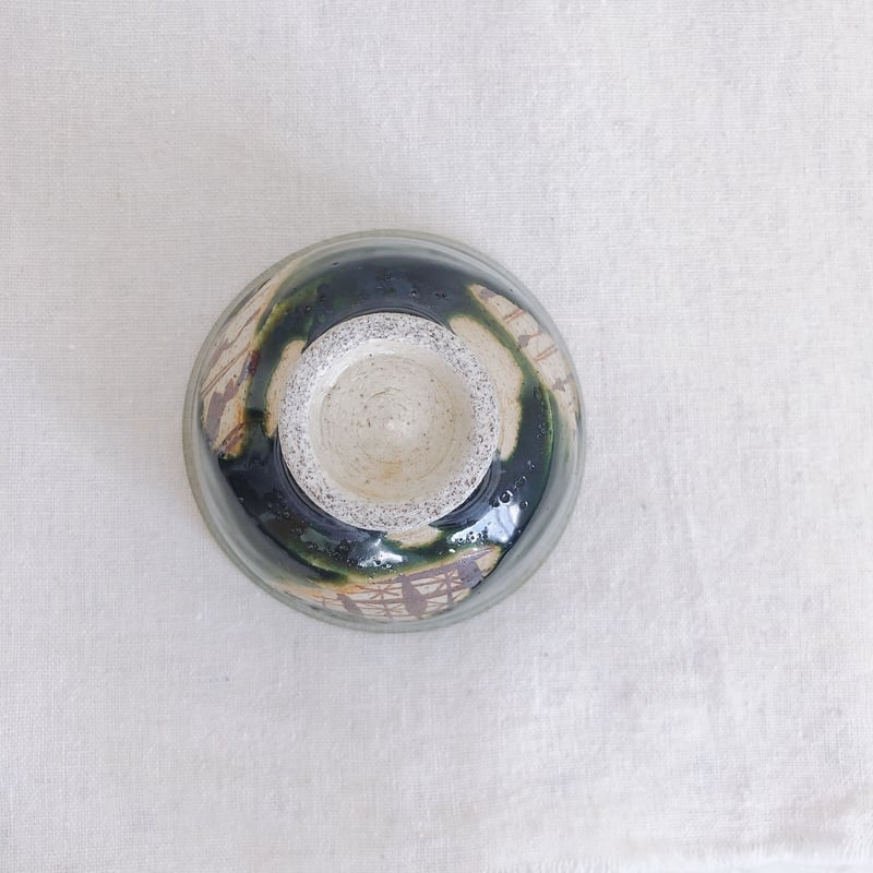 織部面取煎茶湯呑 | KASEN POTTERY