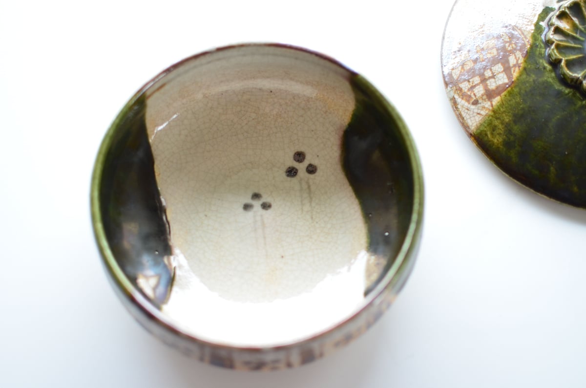 織部食籠(おりべじきろう) | KASEN POTTERY