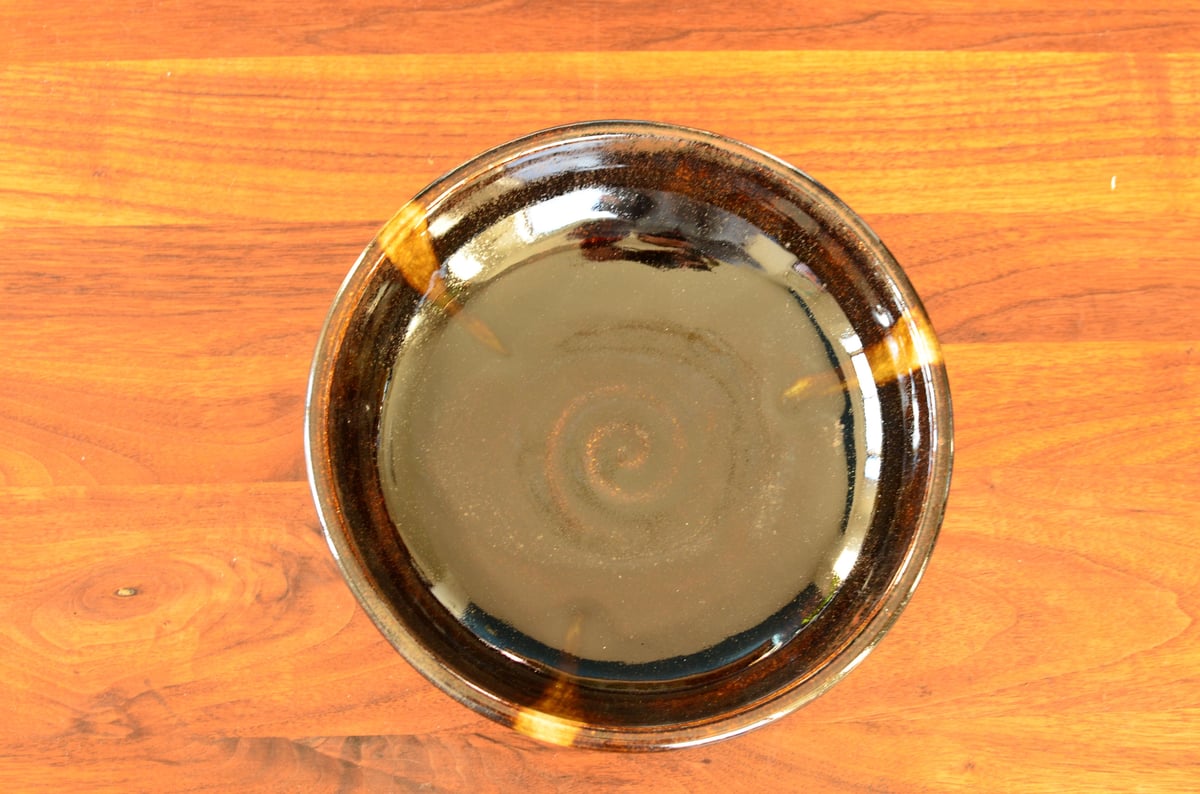 古瀬戸玉縁7寸平鉢 | KASEN POTTERY