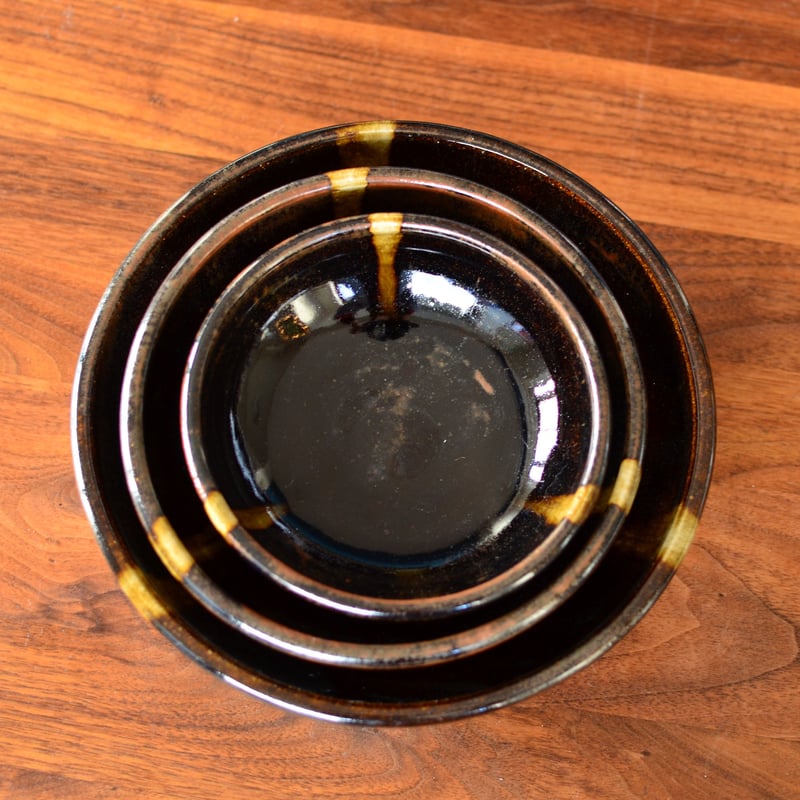 古瀬戸玉縁7寸平鉢 | KASEN POTTERY