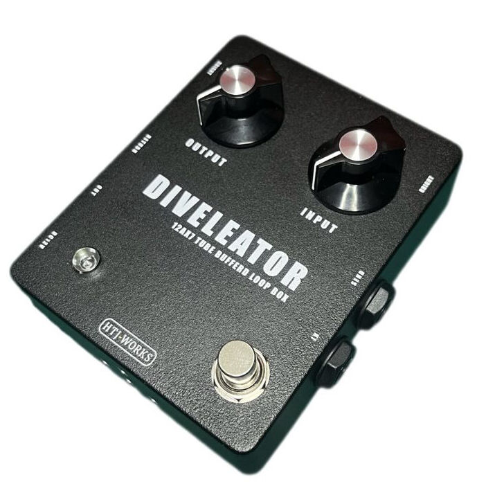 DIVELEATOR JJ 12AX7 Tube Bufferd Loop Box -Blac...