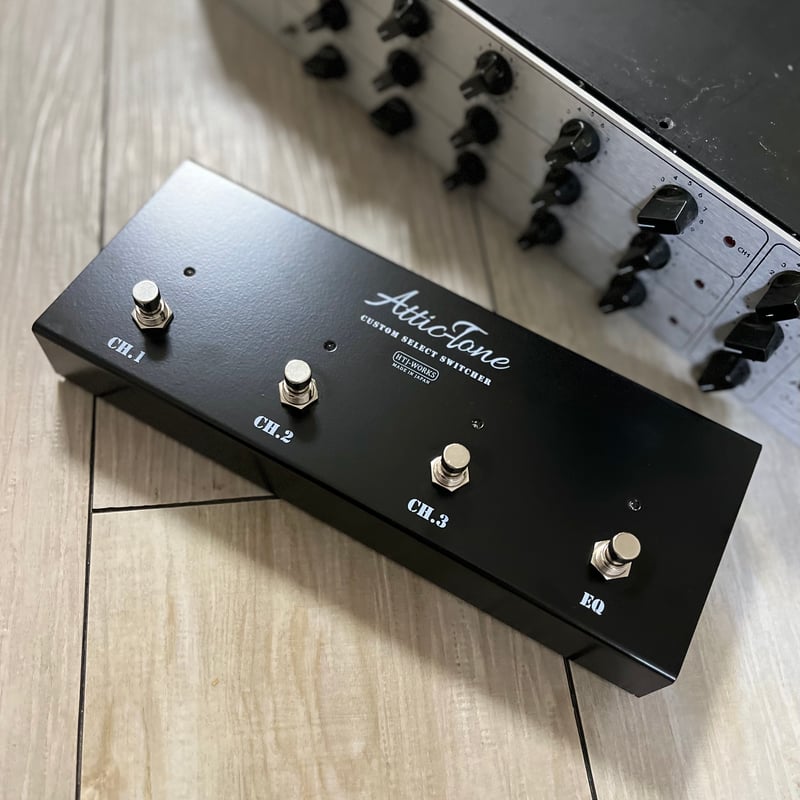Attic-Tone -CUSTOM RACK PREAMP- フットスイッチャー本体のみ（C