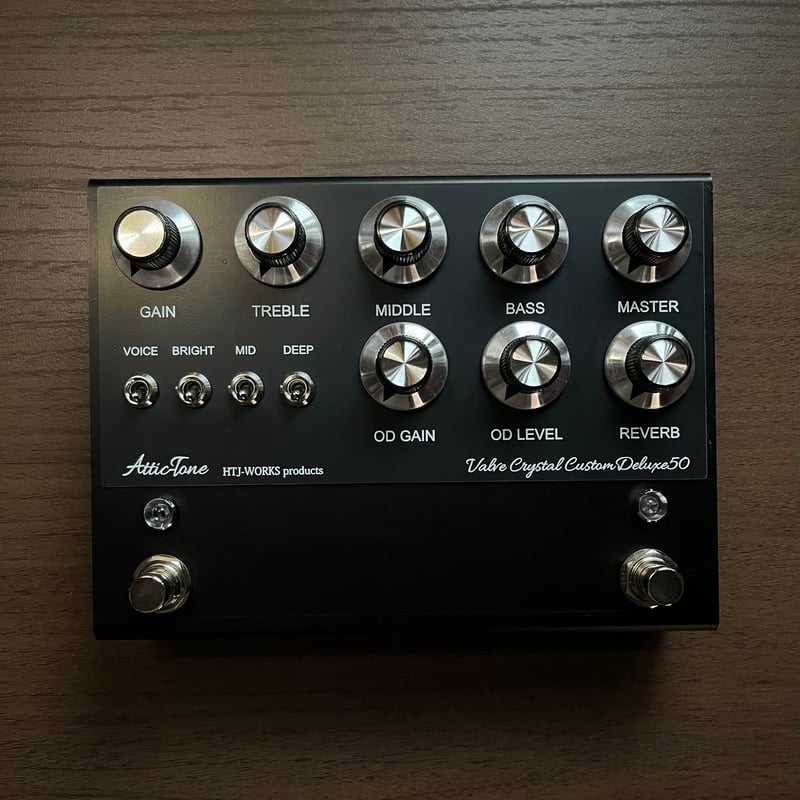 Black Top)-Valve Crystal- Custom Deluxe50 12AX Black Top)-Valve Crystal- Custom Deluxe50 12AX