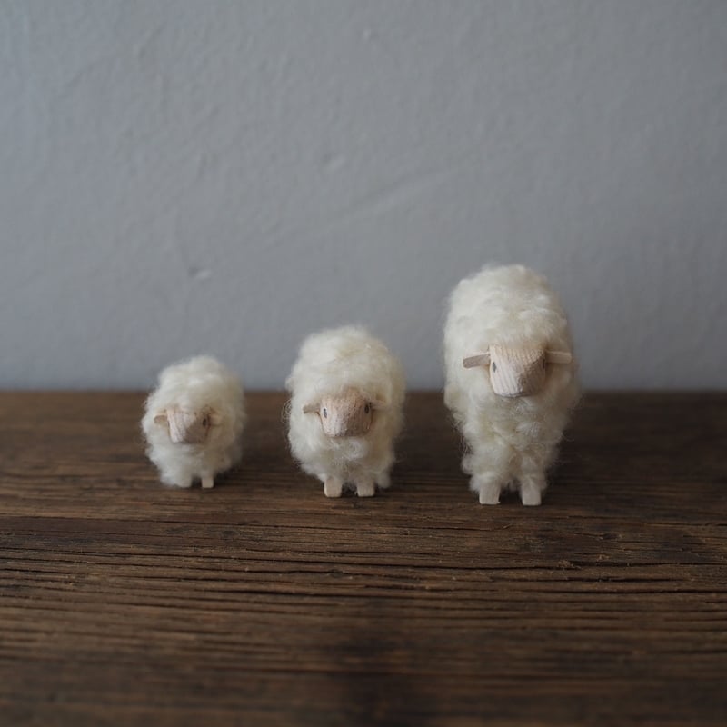 hitsujiの庭 ホワイト パステルイエロー hitsuji object / S size White | hitsujiの庭