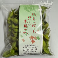 丹波篠山黒枝豆　さや豆　500g