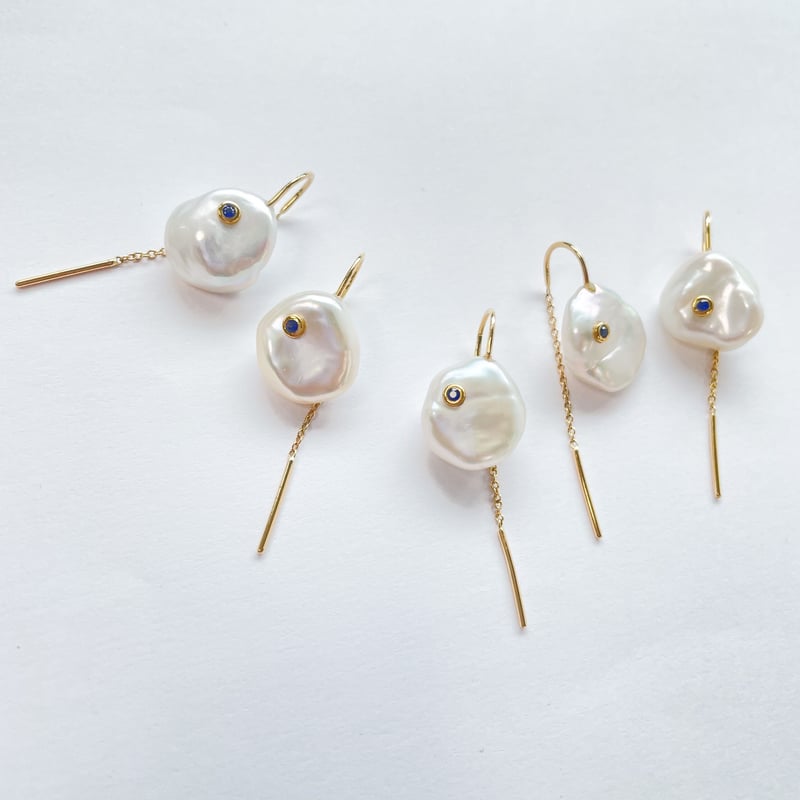 Lisette リゼッタ マグノリア ピアス シルバー k10 エンベロープ