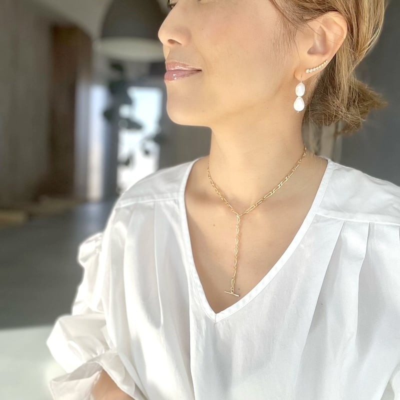 チャンキーフィガロバロックパールネックレス | La Soeur チャンキーフィガロバロックパールネックレス | La Soeur