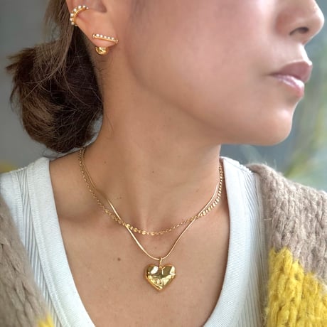 パールボールキャッチピアス