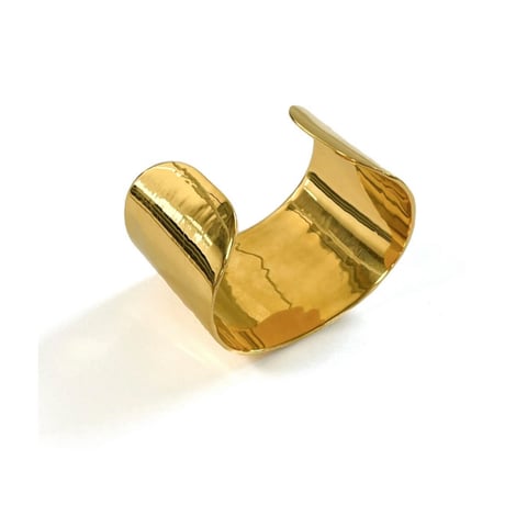 Ete　ワイドバングル　M／L（ゴールド）※オンラインショップ限定商品